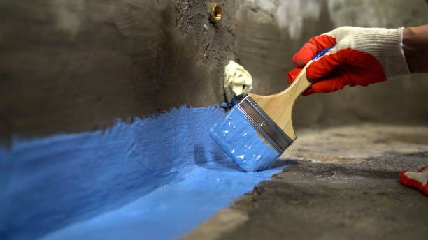 Commercial Emergency Waterproofing project at a Wantagh, NY business property by SJ Waterproofing Pros